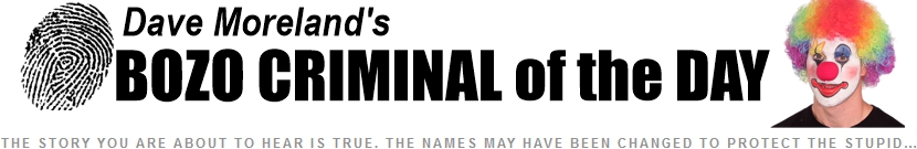 Dave Moreland's Bozo Criminal of the Day